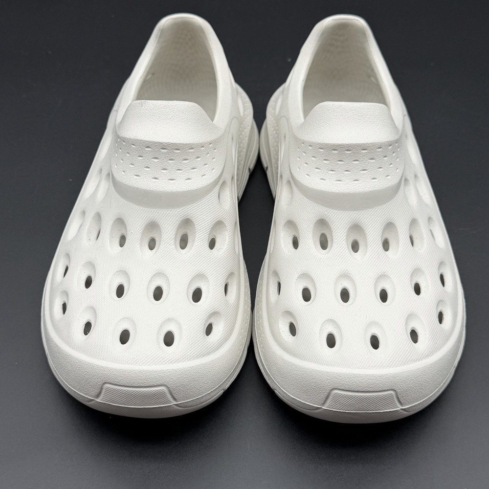 Skechers Arch Fit Go Foam White Foamies Clogs Slip On Women SZ 7 Men Sz 5 Shoes - Picture 2 of 7